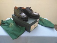 Crockett and Jones Moreton black derby 7E NEW NIB