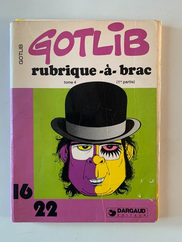 Gotlib rubrique brac tome - gotlib,