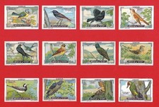 POSTER STAMPS BIRDS OISEAUX