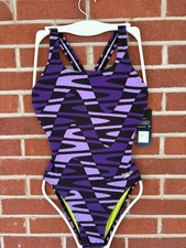 Speedo Team Purple Swimsuit 