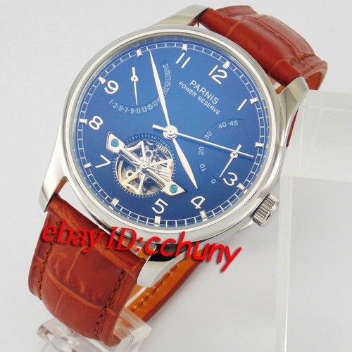 43mm parnis power - 43mm, blue