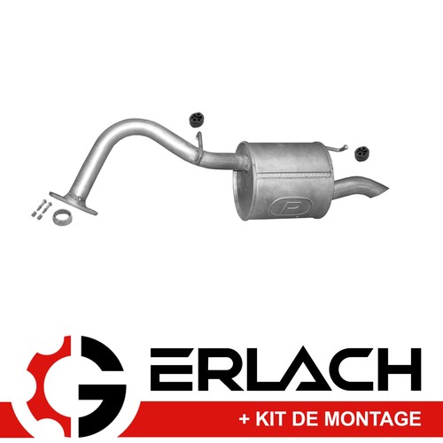 Silencieux arriere pour toyota - silencieux,