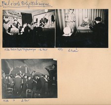 PARIS 1937 - 3 Photos Bal