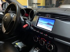 Autoradio Alfa Romeo Giulietta GPS 7" HD ANDROID 14 Wi-Fi 4G USB SD Carplay DSP