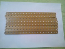 Meccano – 8 bandes 19 trous dorées