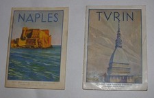 Naples et Turin. Guide et Plan Touristique. 1933.