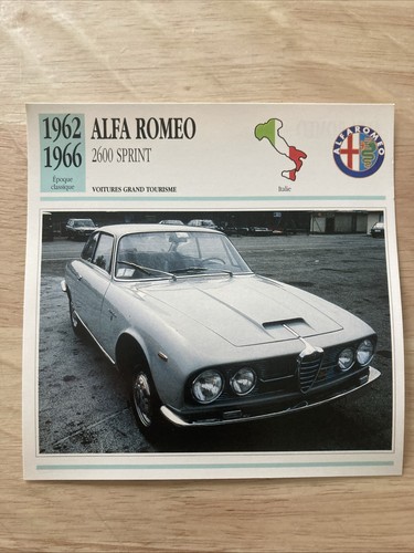 Alfa roméo 2600 - alfa, /