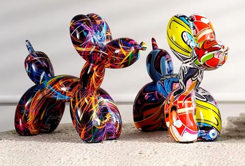 Statue ballon dog chien - ballon,