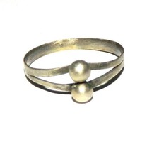 petite bague en argent début 1900