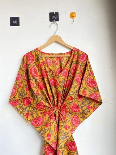 100 coton caftan - caftan, fait