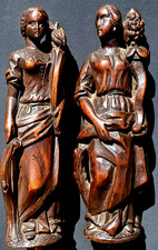 Anciennes sculptures bois - sculptures,