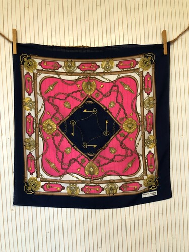 Foulard carré vintage marc - foulard,