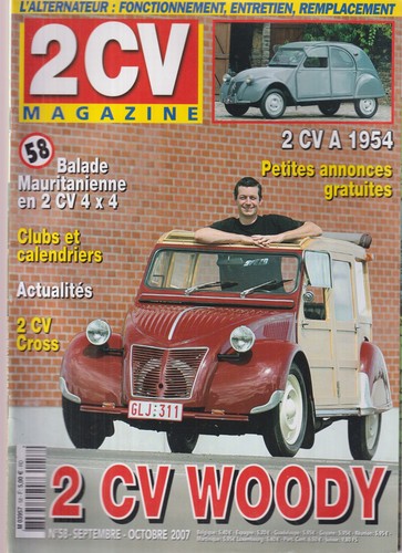 2cv magazine a - magazine, n°58