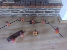 Ensemble plafonnier et appliques Brillant