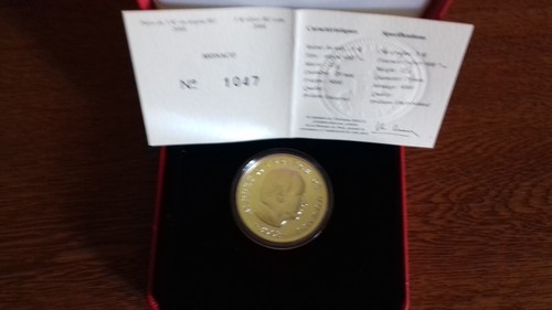 Monaco argent bu 2008 - monaco, 5€