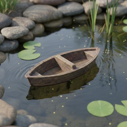 Bateau décoratif flottant - bateau,