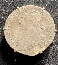 Pièce Louis XVI 1784 montée