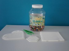 Lot de 7500 perles à repasser