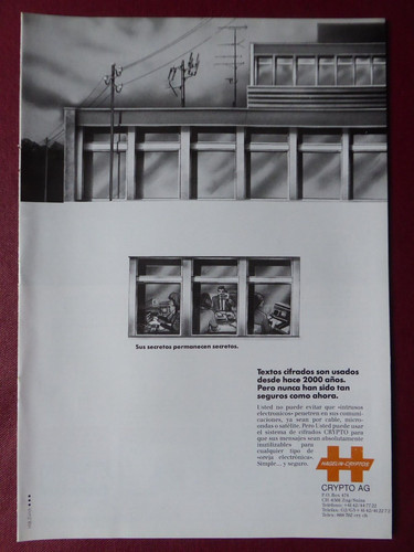 1986 pub hagelin - hagelin, cryptos