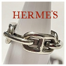 Bague écharpe Hermès Chaîne
