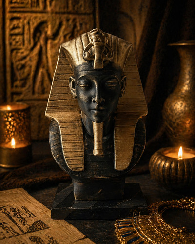 Buste pharaon égypte antique - pharaon,