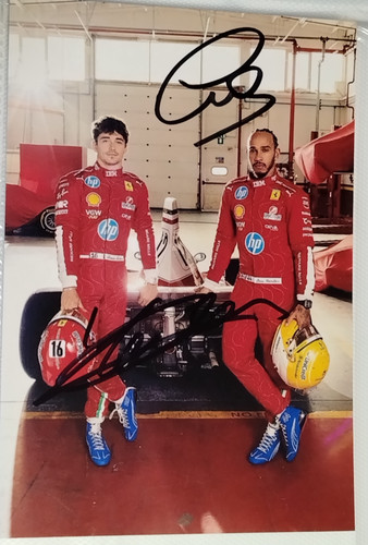 Autograph charles leclerc - charles,