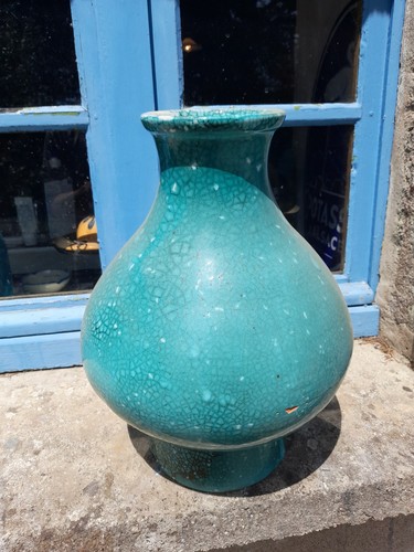 Important vase signé - vase,