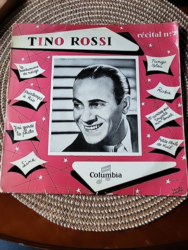 Vynile tours tino rossi - 33,