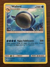 Carte pokémon rare wailord - rare,