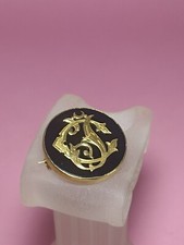 broche ancienne or 18 carats