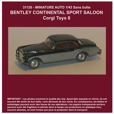 1550 MINIATURE BENTLEY