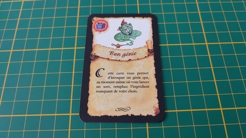 Carte objet bon génie pièce - carte,