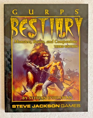 Gurps bestiary third - gurps,