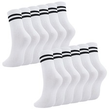 6 Paires Chaussettes de Sport