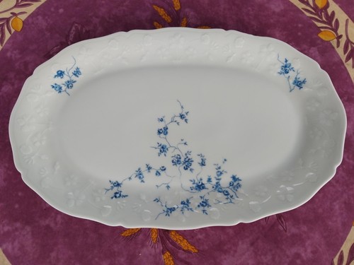 Plat ovale porcelaine - plat,