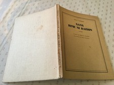 FELIX VAZEMMES SANS RIME NI RAISON DANIEL STEPHANN