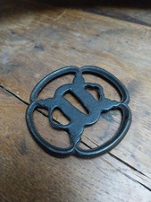Tsuba japon antique en fer