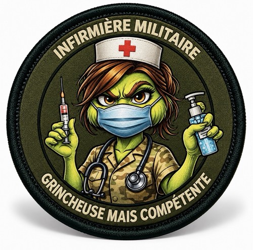 écusson infirmière militaire - Écusson,