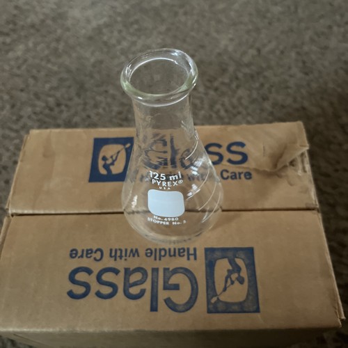 36x pyrex 125ml - 36x, erlenmeyer