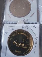 médaille touristique monnaie de paris MDP monaco musée requins 2014