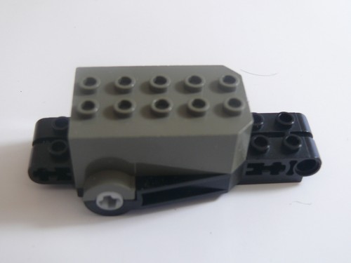 Lego dark gray pullback - 1,