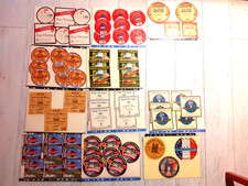 LOT 160 ETIQUETTES 80 DIFFERENTES CAMEMBERTS NEUVES ET ENVIRON 80 DOUBLES