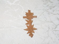 Croix En Bois Avec Edelweiss
