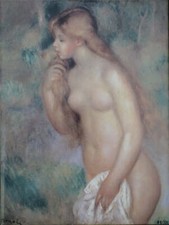 Pierre-Auguste RENOIR : Baigneuse debout, Sérigraphie signée