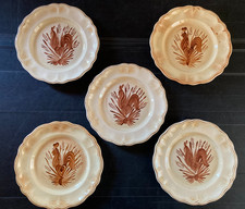 Série 5 assiettes creuses au