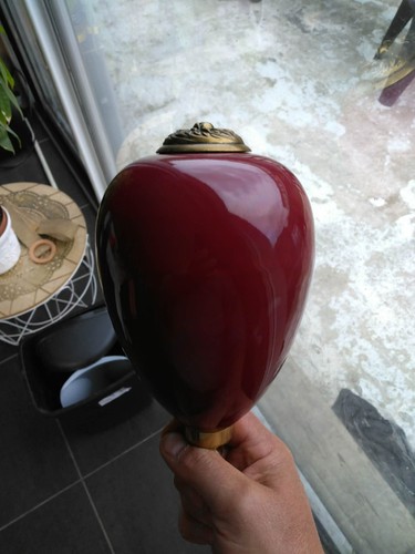 Rare grosse boule - rare, d'escalier