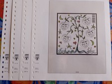 feuilles lindner petits blocs