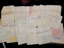 Lot De Factures Anciennes