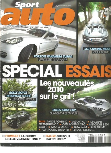 Sport auto 571 panamera - n°571,