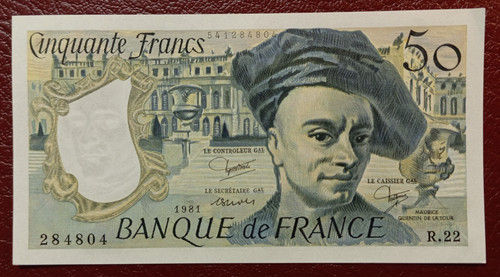 Billet francs quentin la - billet,
